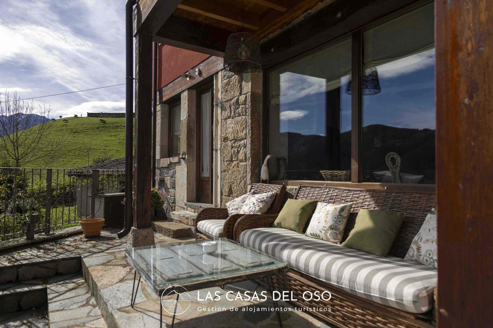 El Mirador De San Trocaya - Las Casas Del Oso Villamarcel 외부 사진