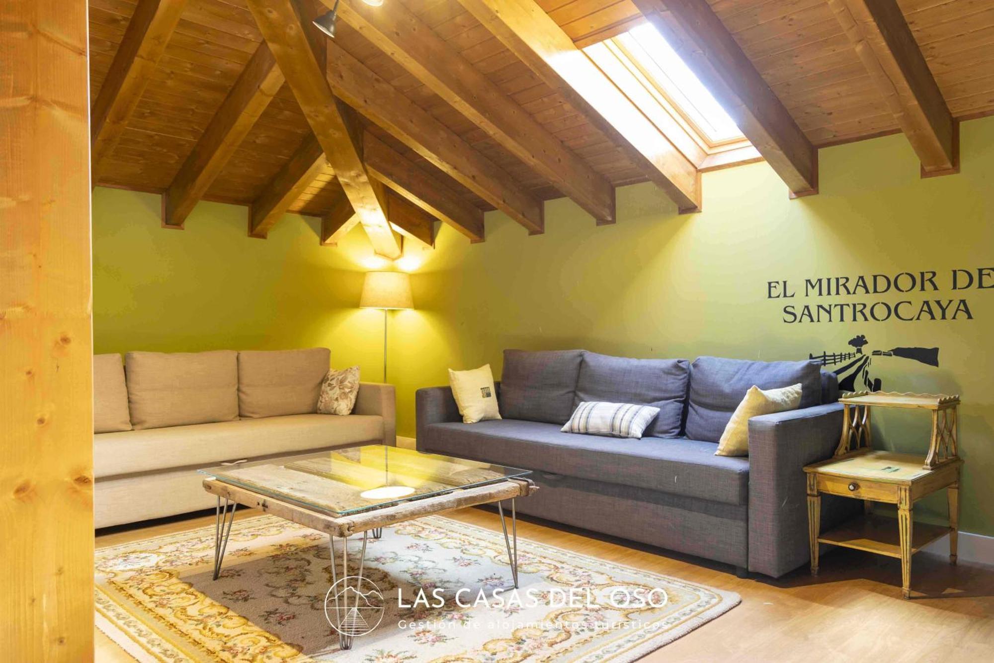 El Mirador De San Trocaya - Las Casas Del Oso Villamarcel 외부 사진